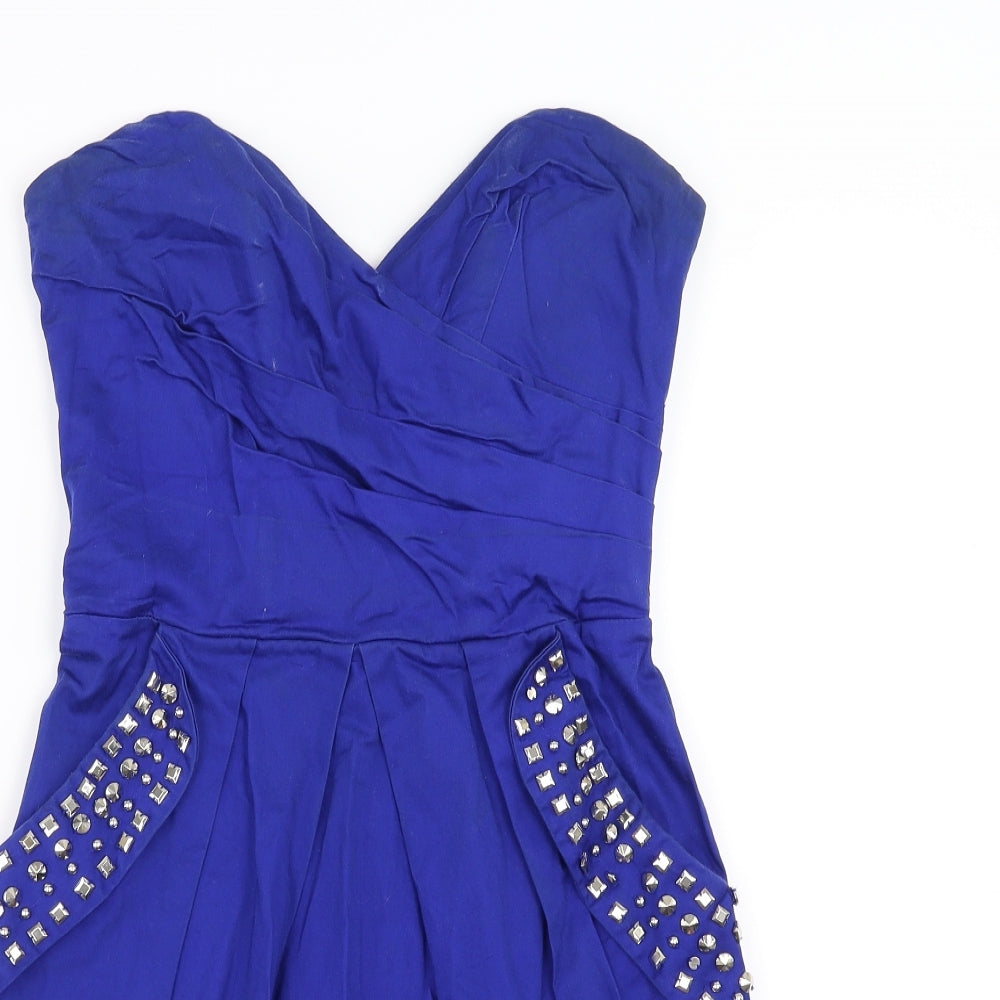 Lipsy Womens Blue   Mini  Size 8