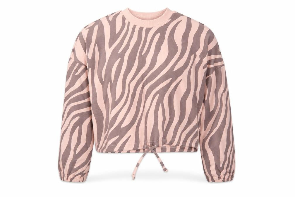 Primark Womens Pink Animal Print  Pullover Jumper Size 6