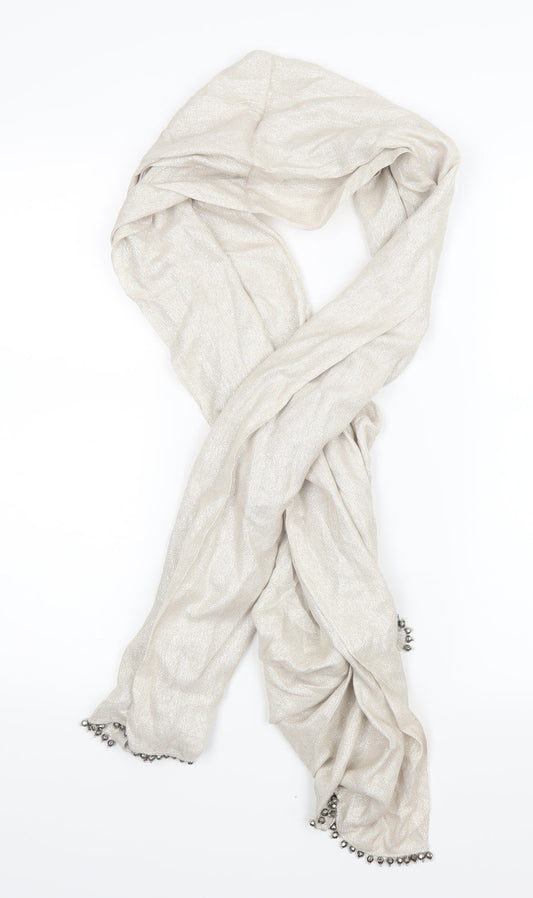 Preworn Womens Silver    Scarf
