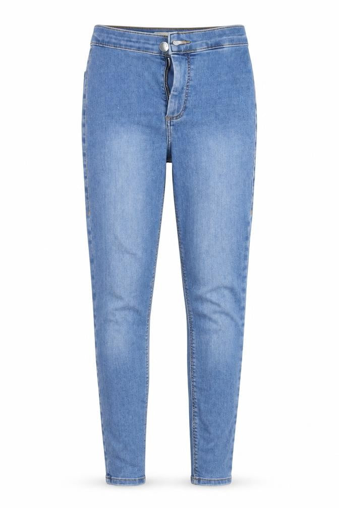 Topshop Womens Blue  Denim Mom Jeans Size XS L23 in