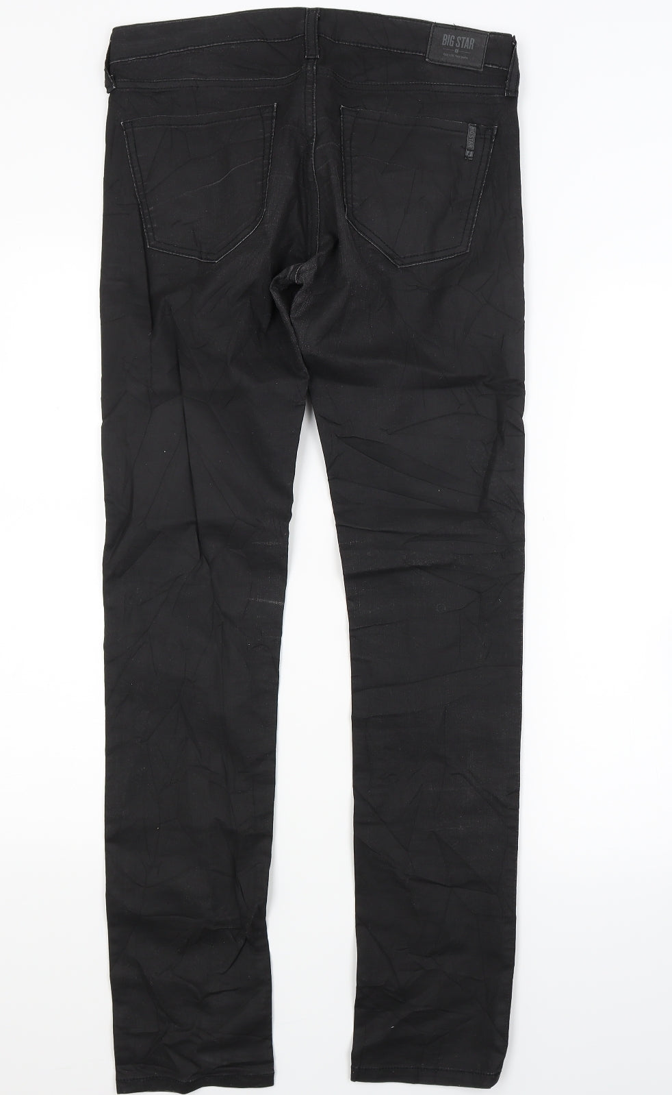 BIG STAR Womens Brown  Canvas Skinny Jeans Size 10 L32 in