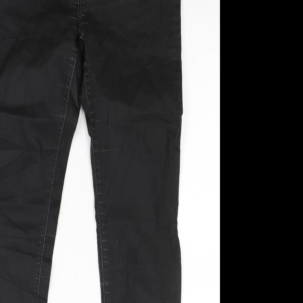 BIG STAR Womens Brown  Canvas Skinny Jeans Size 10 L32 in