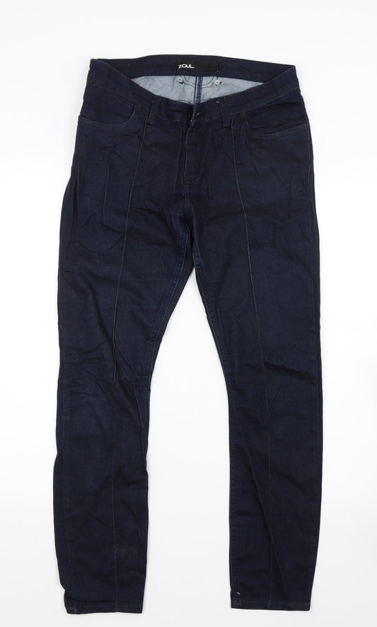 Zoul Womens Blue  Denim Skinny Jeans Size 27 in L26 in