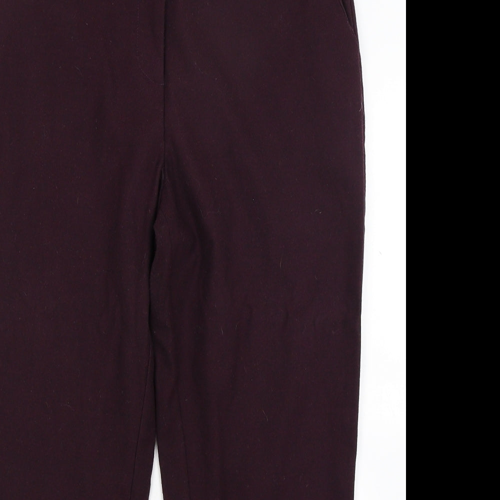 ASOS Womens Red   Trousers  Size 12 L26 in