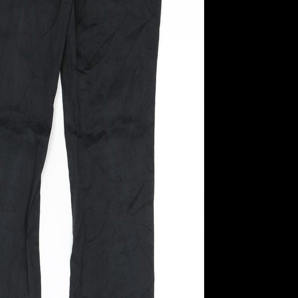 Preworn Womens Black   Trousers  Size 30 in L27 in