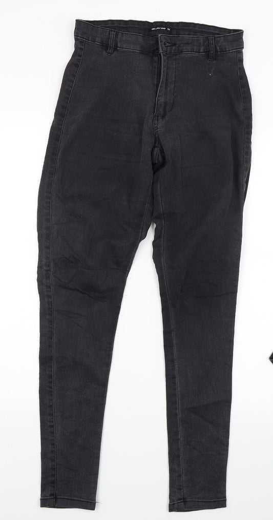 Diverse Womens Black  Denim Skinny Jeans Size XS L27 in