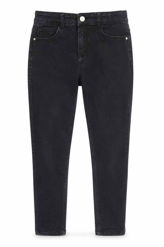 Denim Co Girls Black  Denim Skinny Jeans Size 11-12 Years