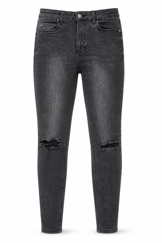 Denim Co Womens Black  Denim Skinny Jeans Size 10 L26 in