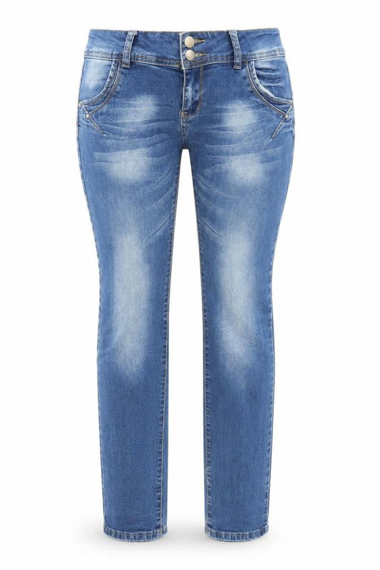 Yuzi Womens Blue  Denim Skinny Jeans Size 29 in L31 in