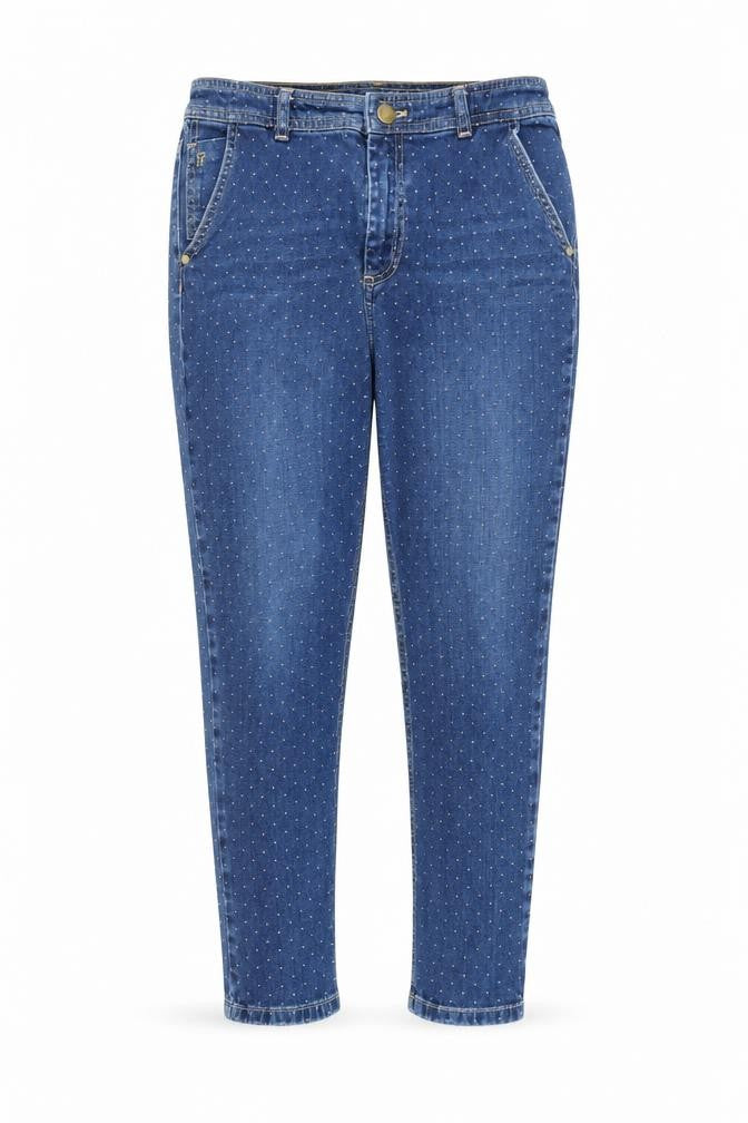 FC  Womens Blue  Denim Skinny Jeans Size 10 L25 in - Spotted