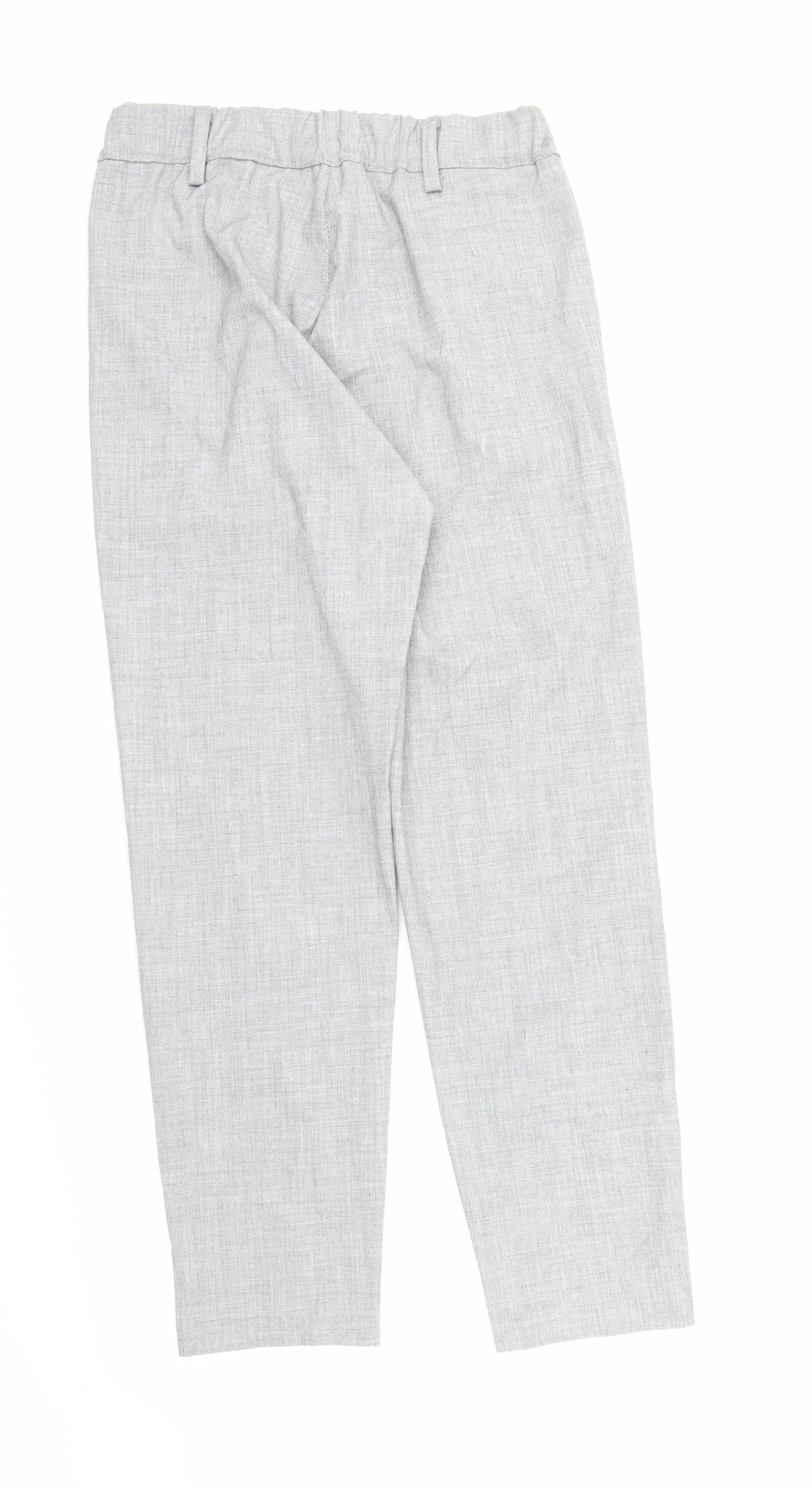 Preworn Womens Grey   Carrot Trousers Size M L25 in