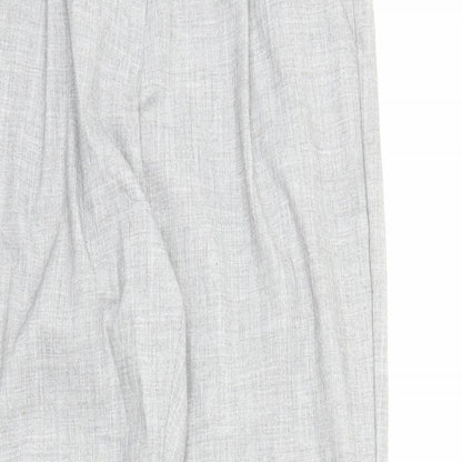 Preworn Womens Grey   Carrot Trousers Size M L25 in