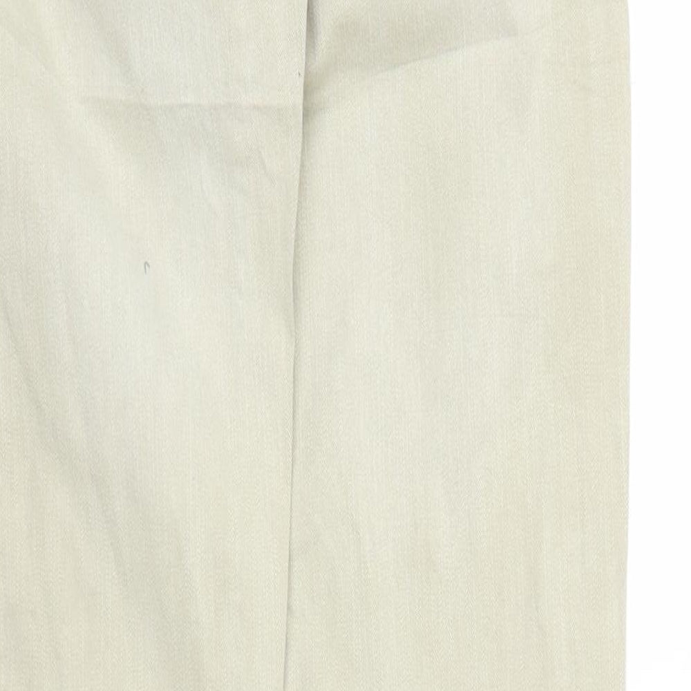 Stradivarius Womens Beige  Denim Skinny Jeans Size 10 L30 in
