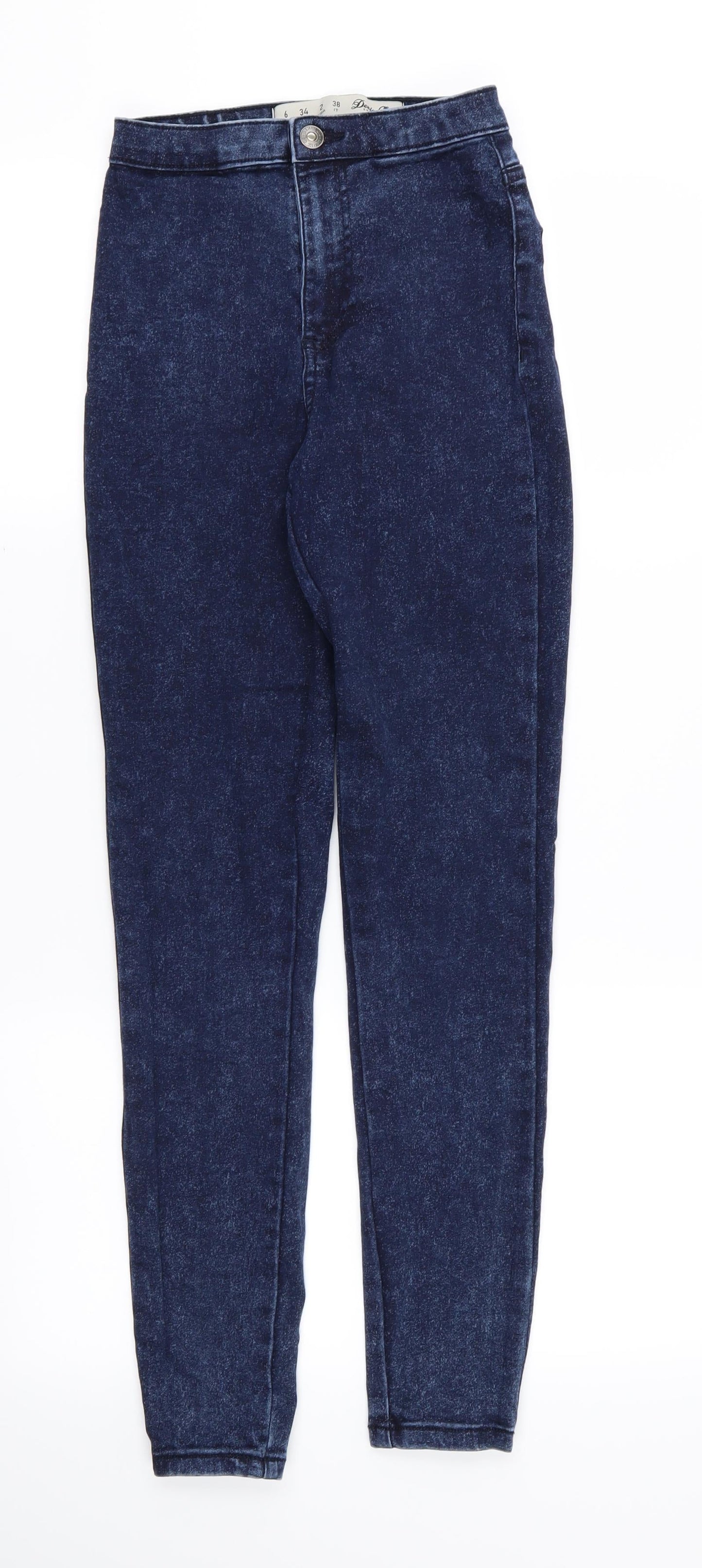 denim and co Womens Blue   Skinny Jeans Size 6 L27 in