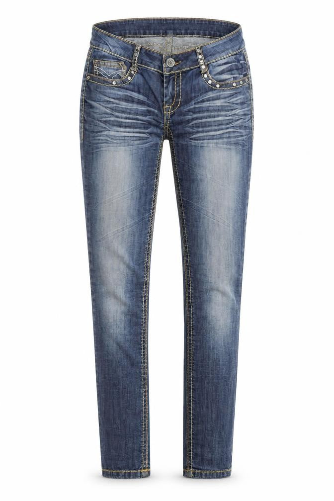 Gold SK Womens Blue   Skinny Jeans Size M L32 in