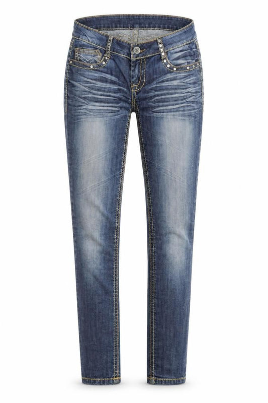Gold SK Womens Blue   Skinny Jeans Size M L32 in