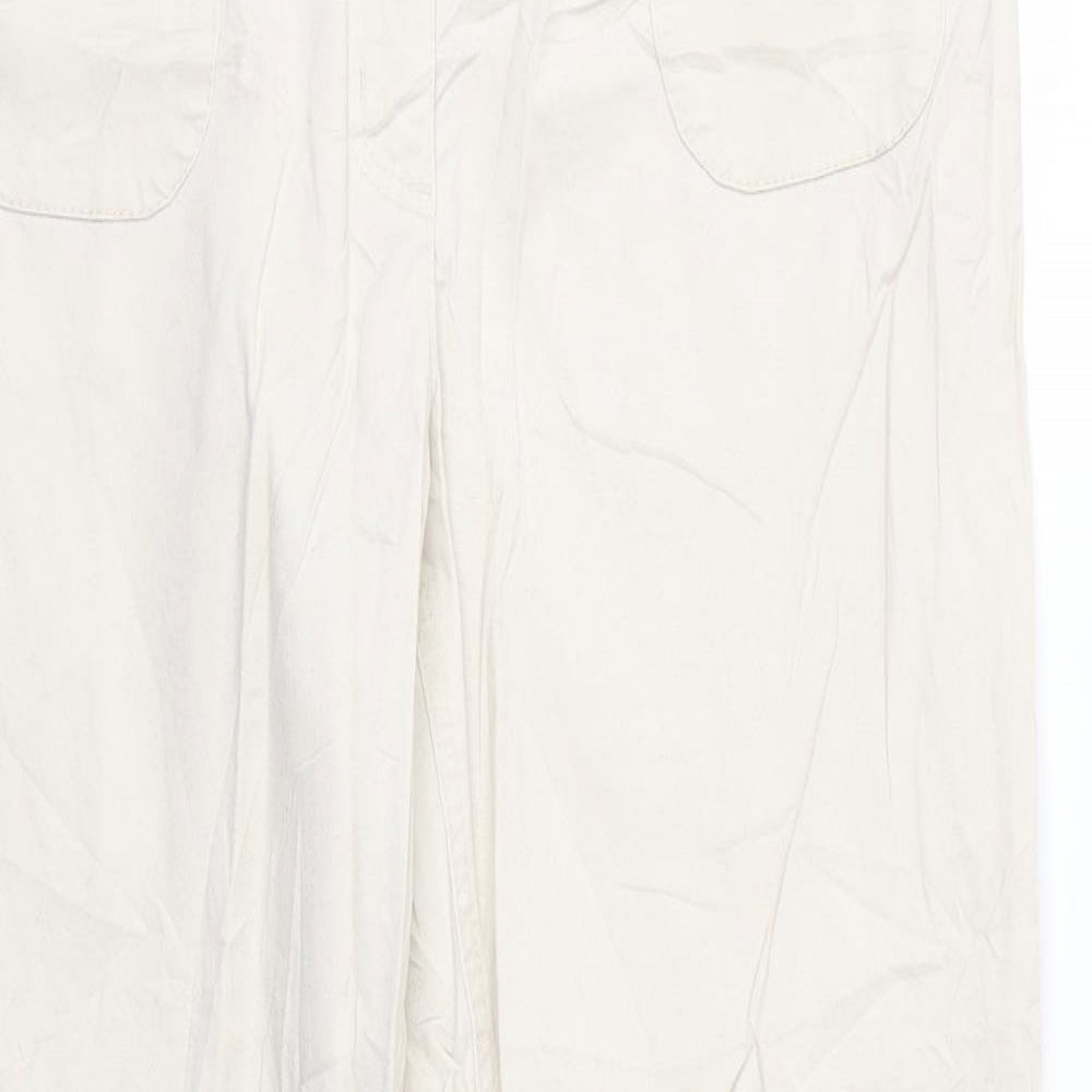 Preworn Womens Beige   Trousers  Size 18 L24 in