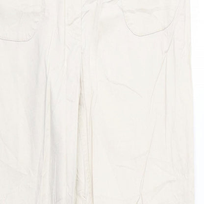 Preworn Womens Beige   Trousers  Size 18 L24 in