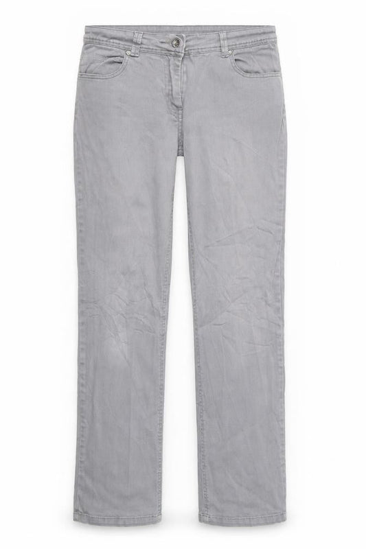 Womens Grey   Skinny Jeans Size 12 L27 in