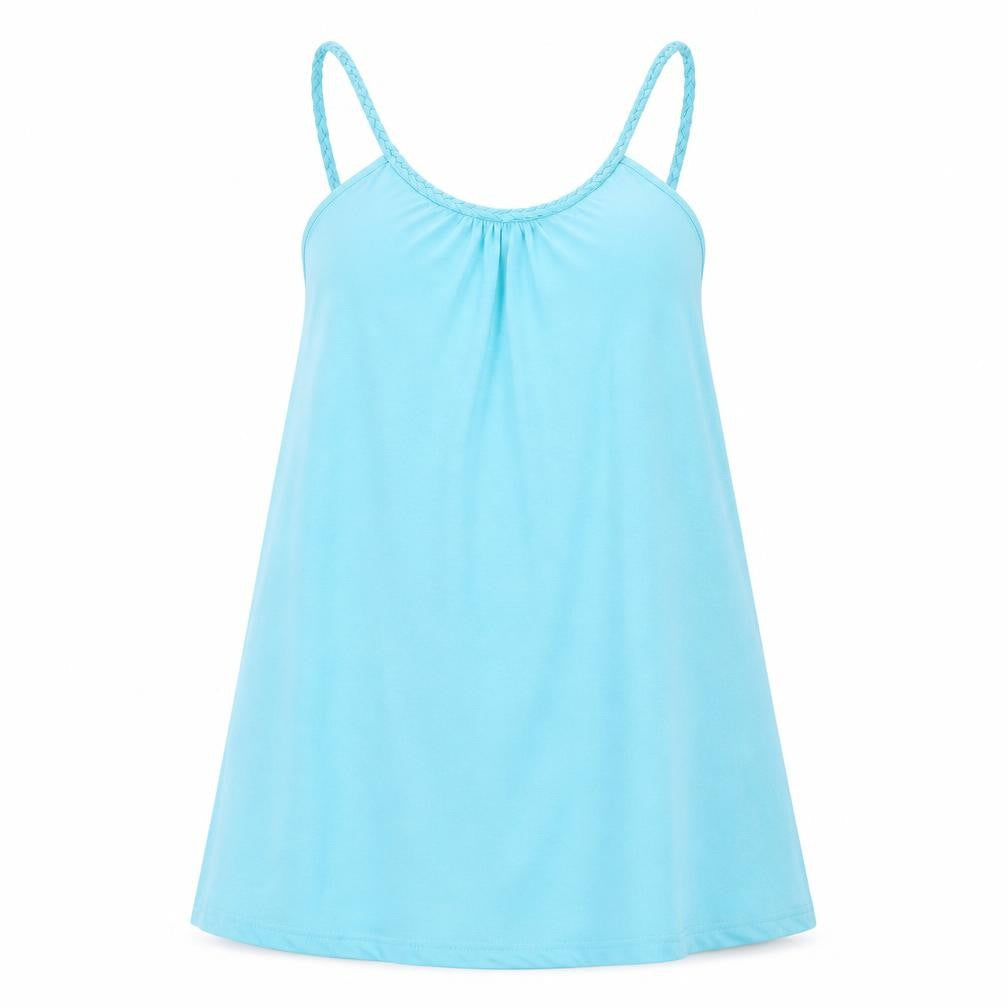 Studio Womens Blue   Basic Tank Size 16