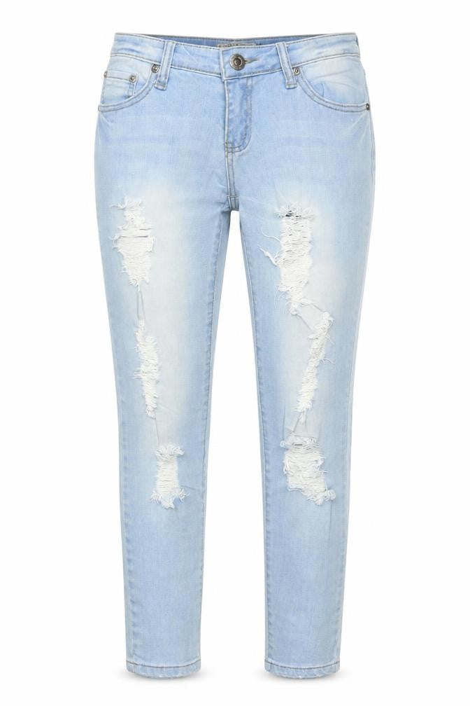 Wakee Womens Blue  Denim Skinny Jeans Size 8 L26.5 in
