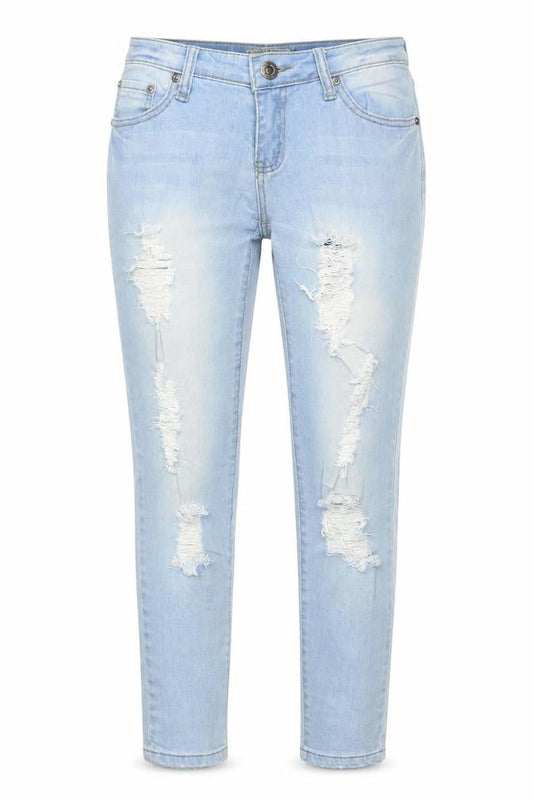 Wakee Womens Blue  Denim Skinny Jeans Size 8 L26.5 in