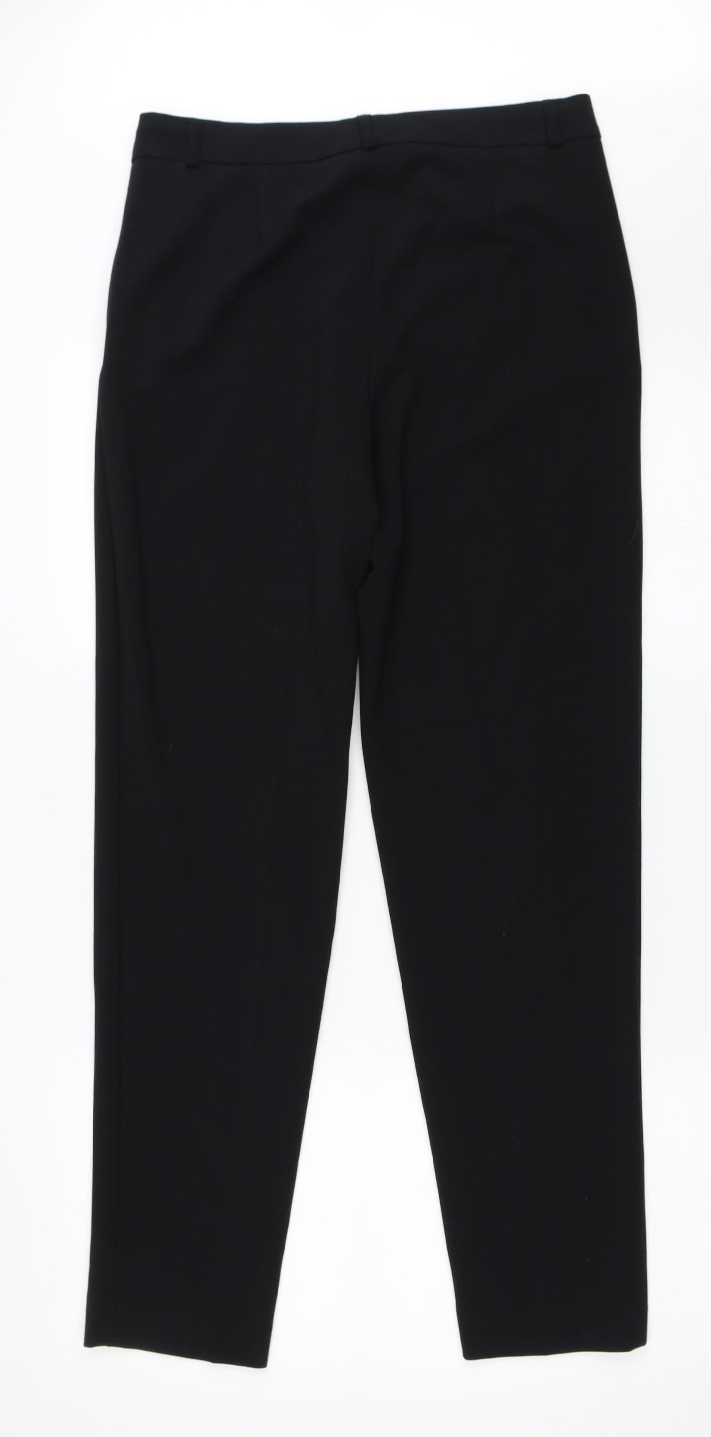 Marks and Spencer Womens Black   Trousers  Size 10 L30.5 in