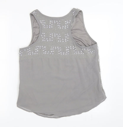 Atmosphere Womens Grey   Basic Blouse Size 12