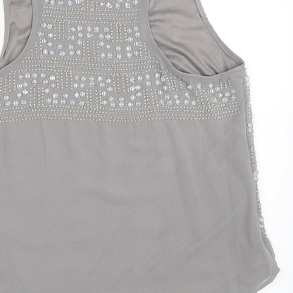 Atmosphere Womens Grey   Basic Blouse Size 12