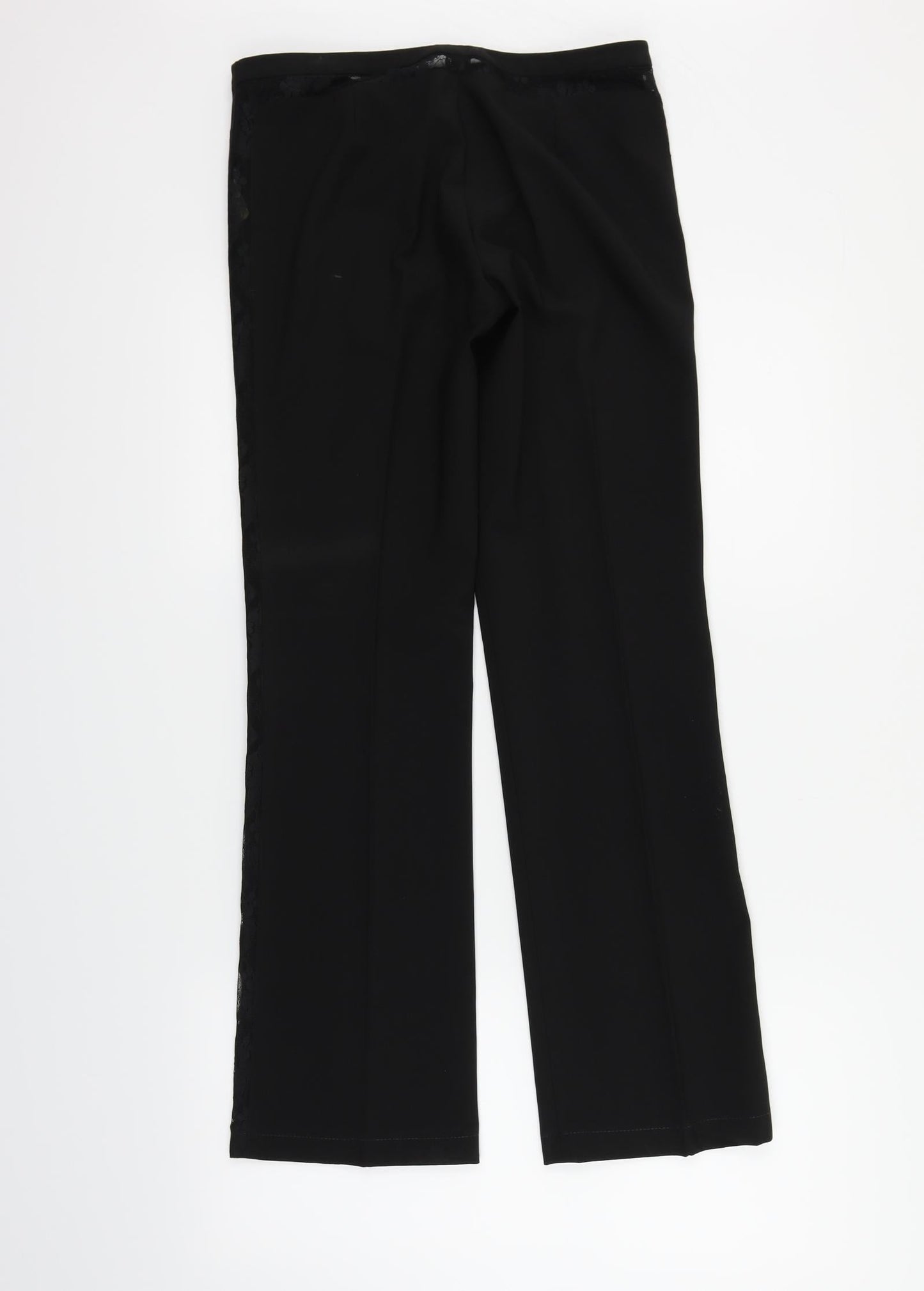 Peter Werth Womens Black   Trousers  Size 8 L27 in
