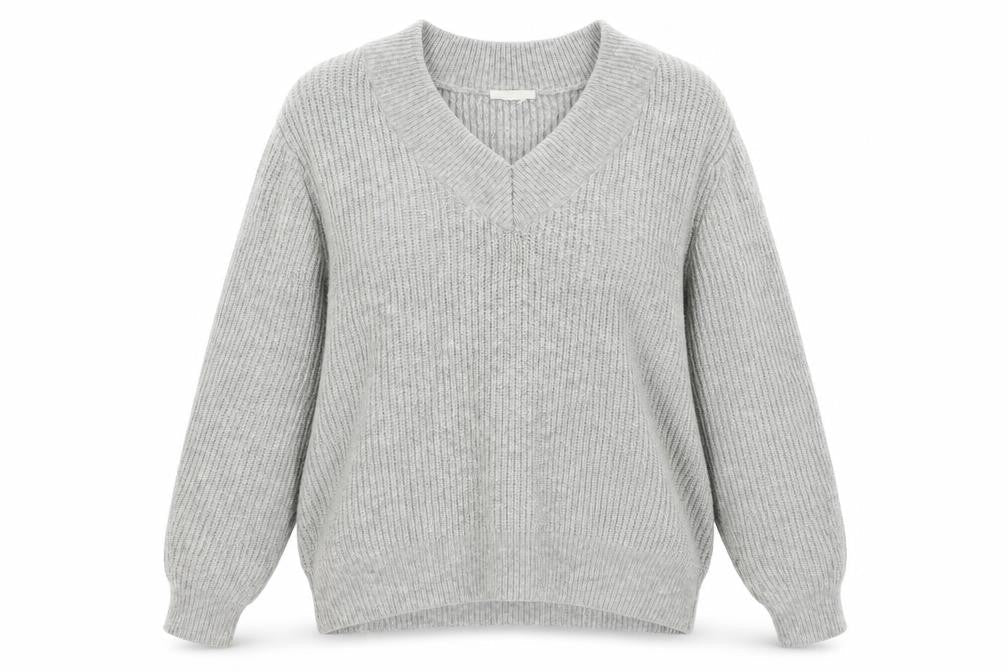 H&M Womens Grey   Pullover Jumper Size L