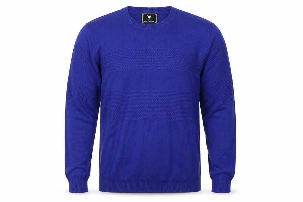 John Partidge Mens Blue   Henley Jumper Size M