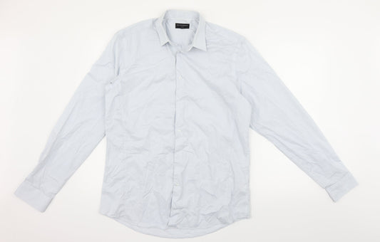 Taylor & Wright  Womens Blue   Basic Button-Up Size M