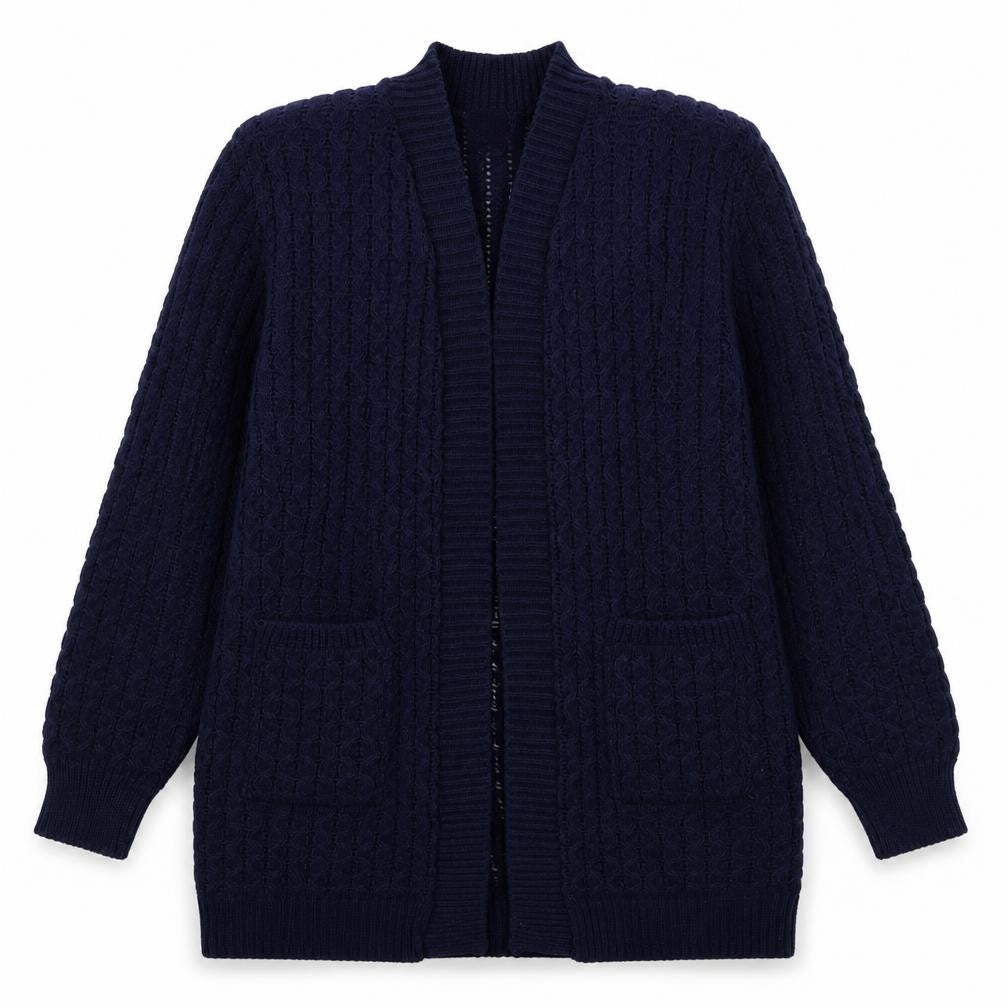 Glimpse Womens Blue   Cardigan Jumper Size L