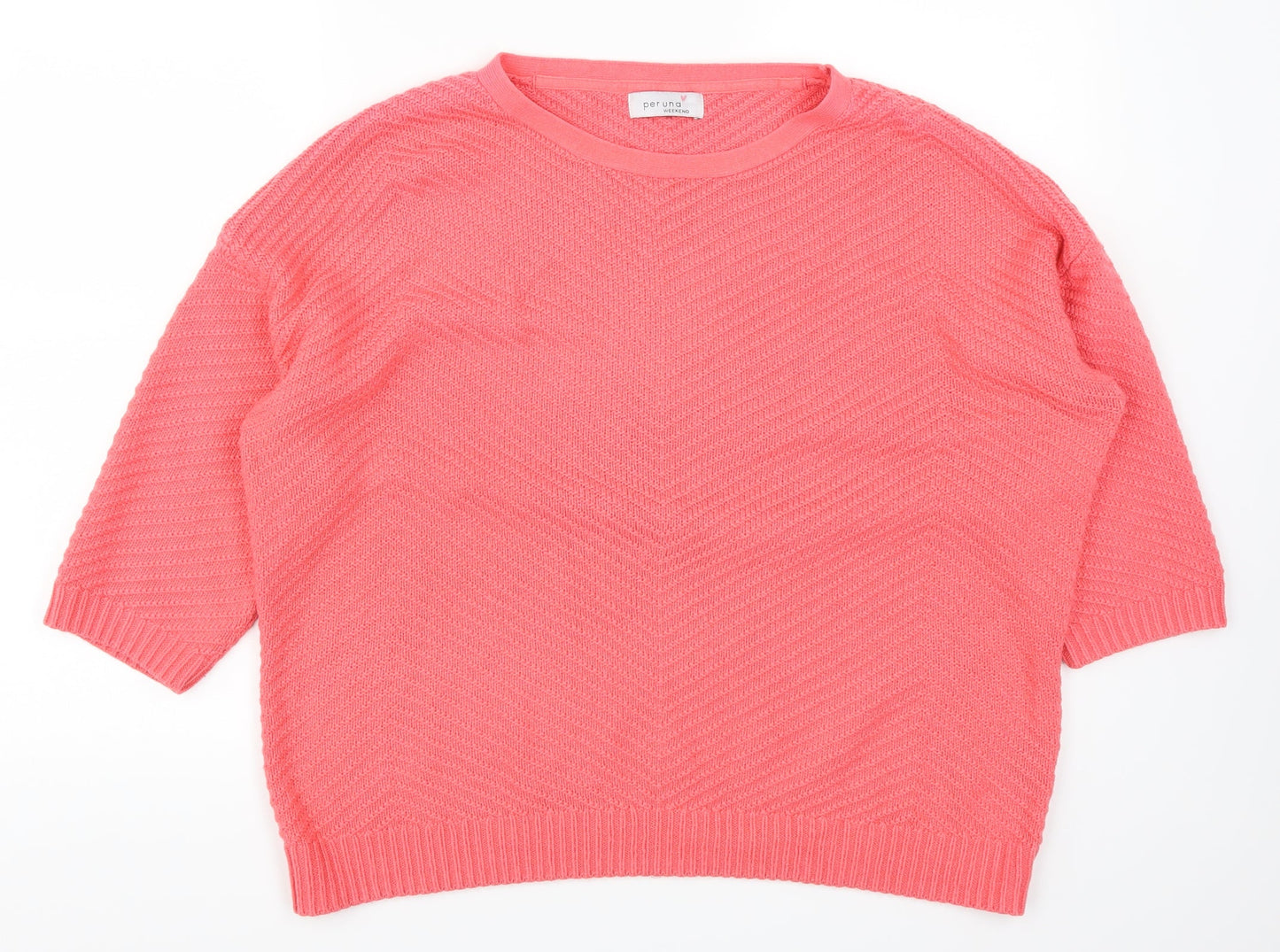 Marks and Spencer Womens Pink   Pullover Jumper Size 18