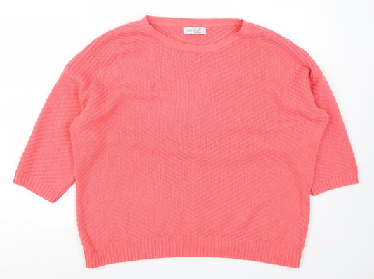 Marks and Spencer Womens Pink   Pullover Jumper Size 18