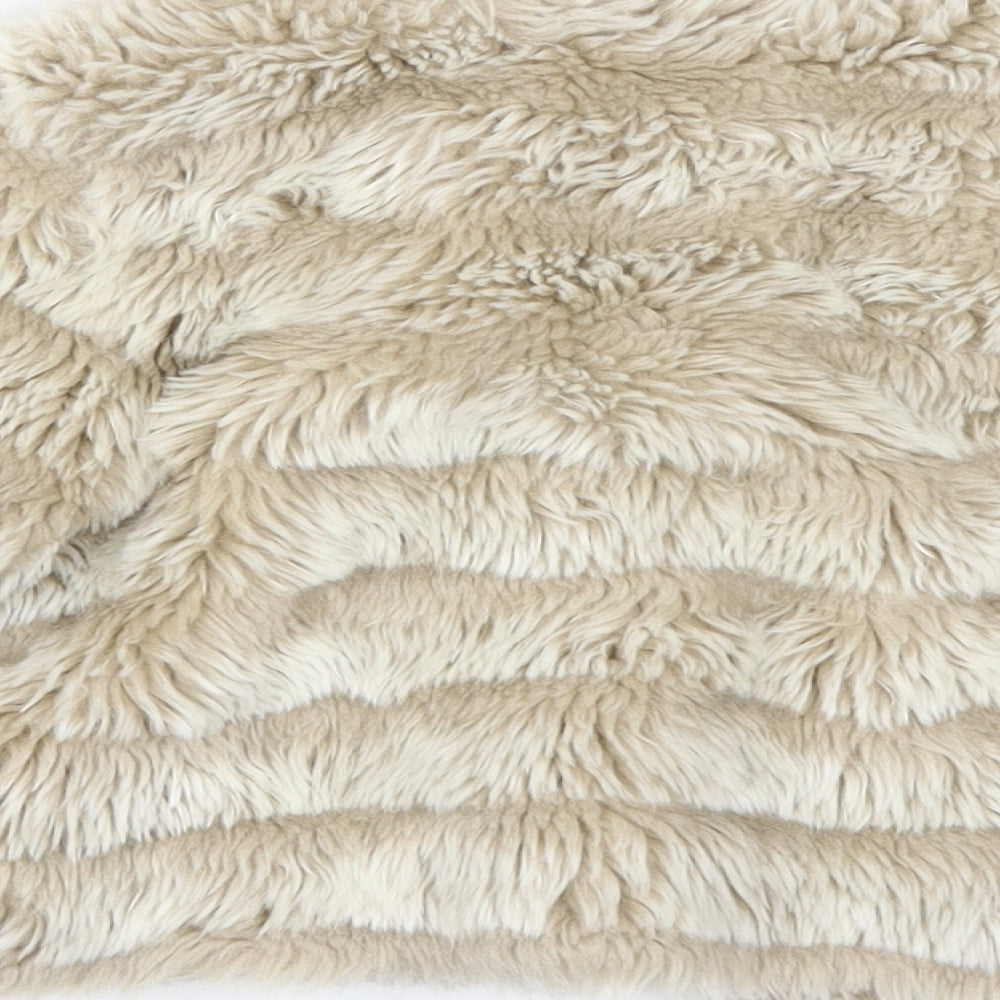 BHS Girls Beige   Jacket  Size 6 Years  - Fluffy