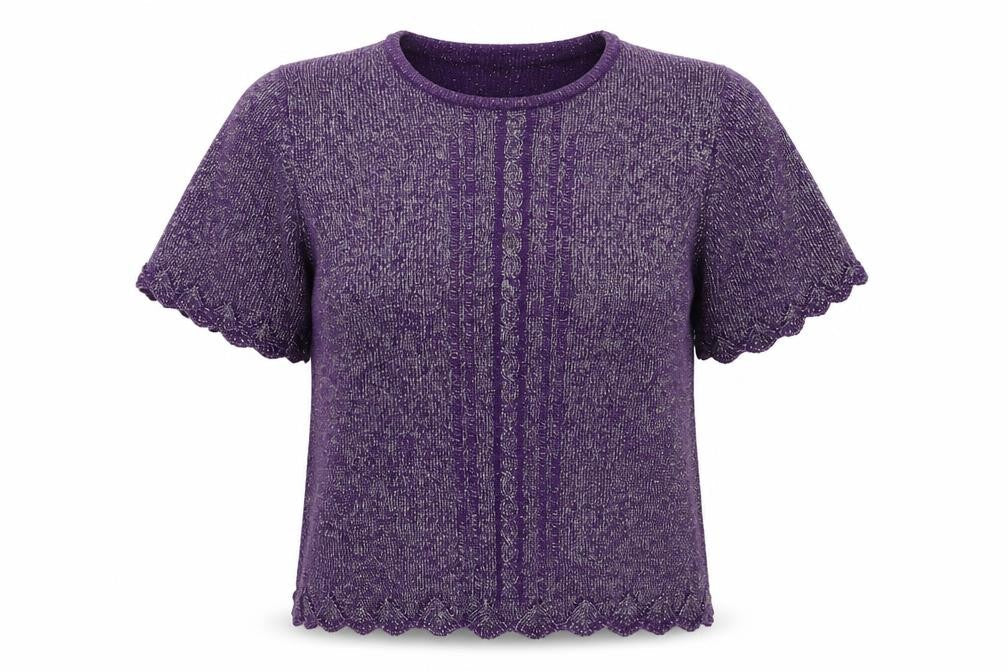 Bonmarché Womens Purple Pullover Jumper Size M