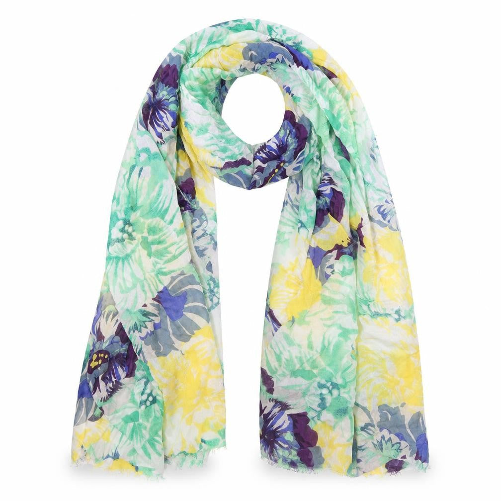Preworn Womens Multicoloured Floral   Shawl/Wrap