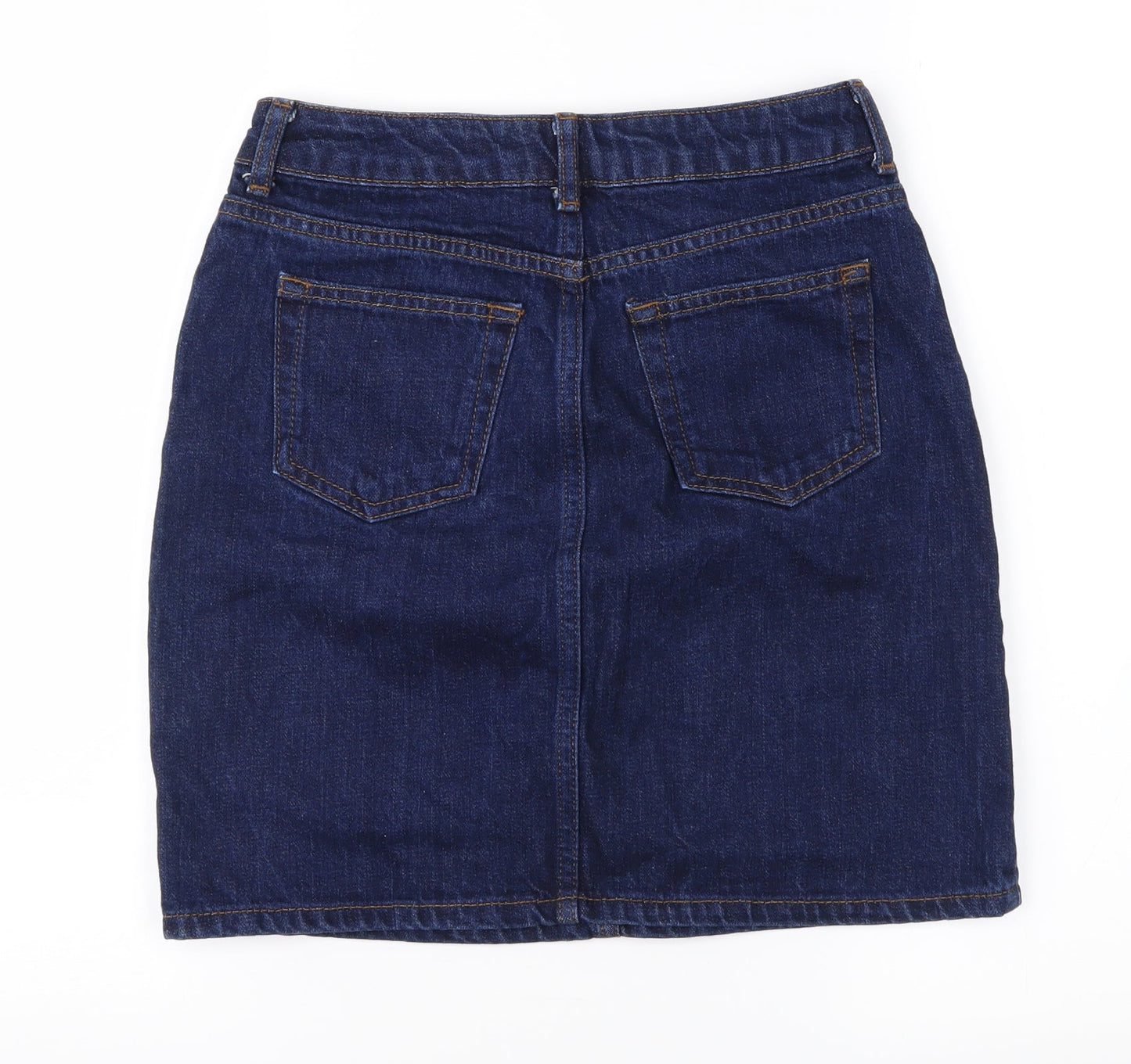 Topshop Womens Blue  Denim Straight & Pencil Set Size 26 in