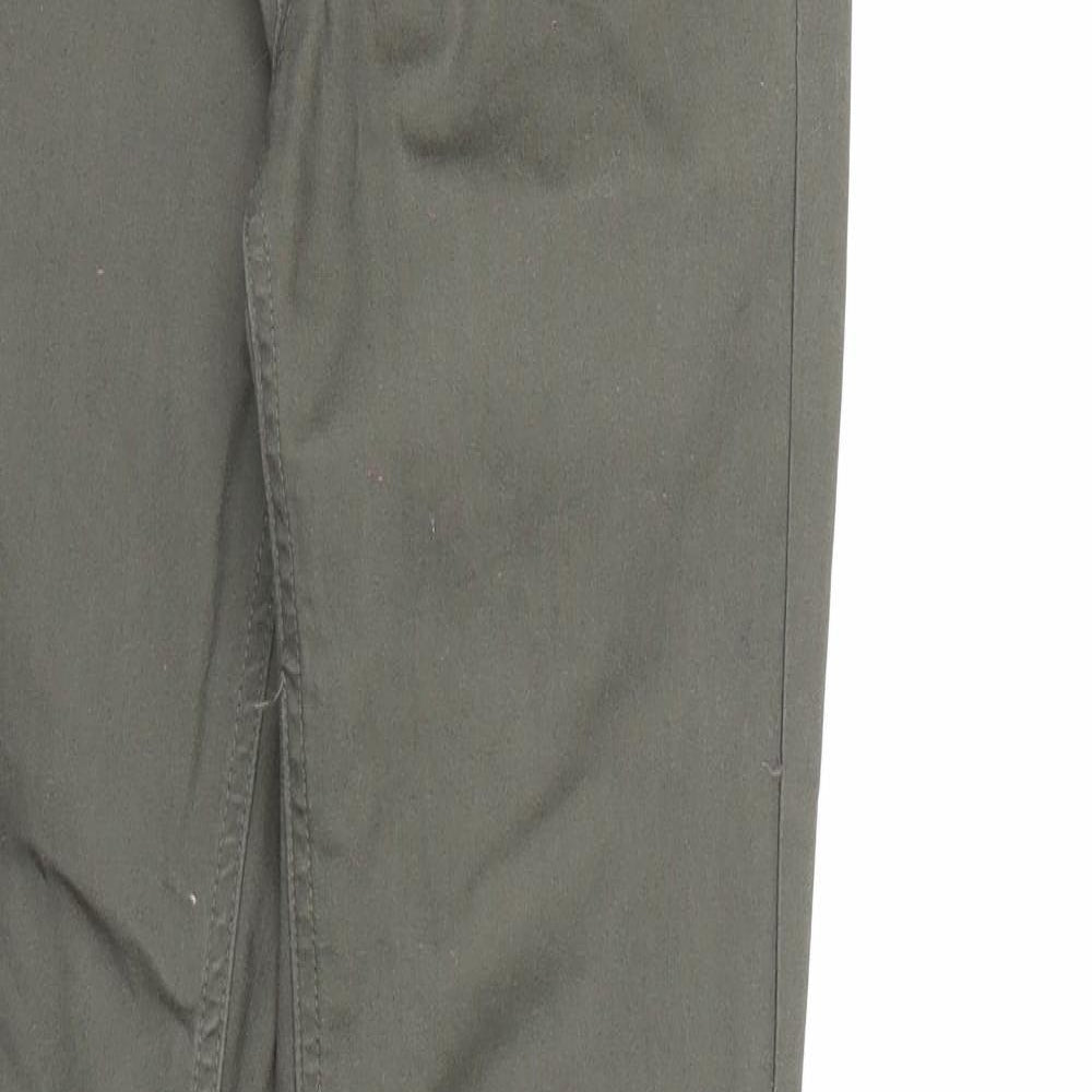 H&M Womens Green  Denim Skinny Jeans Size 10 L30 in