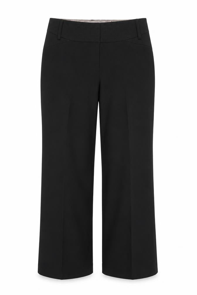 Next Womens Black  Rayon Dress Pants Trousers Size 10 L26 in