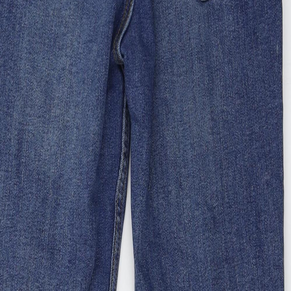 Zara Womens Blue   Straight Jeans Size 28 in L24 in