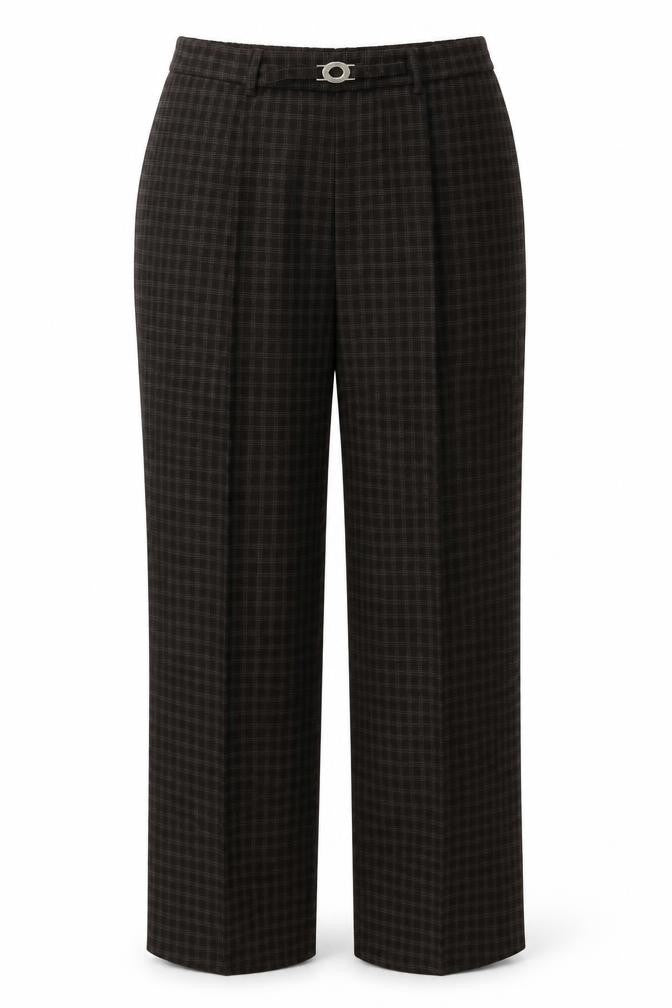 Bonmarché Womens Blue Trousers Size 12 L24 in