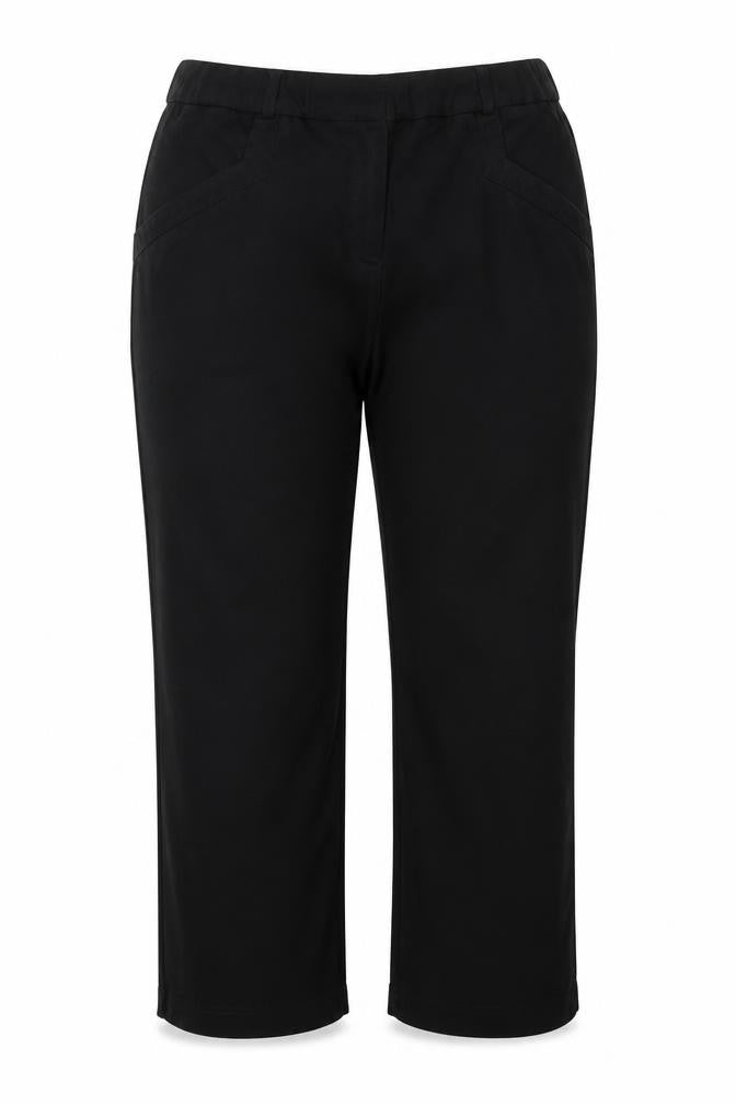 WOW Womens Black   Trousers  Size 14 L22 in