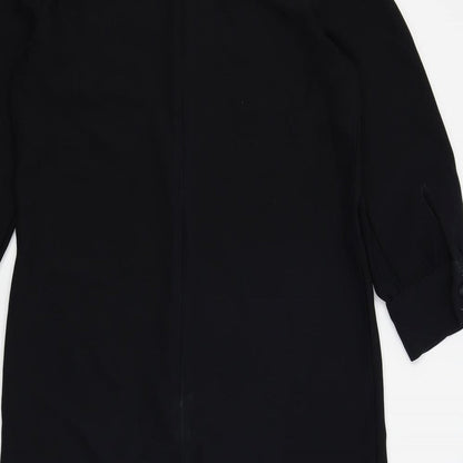 Marks & Spencer Womens Black   A-Line  Size 8