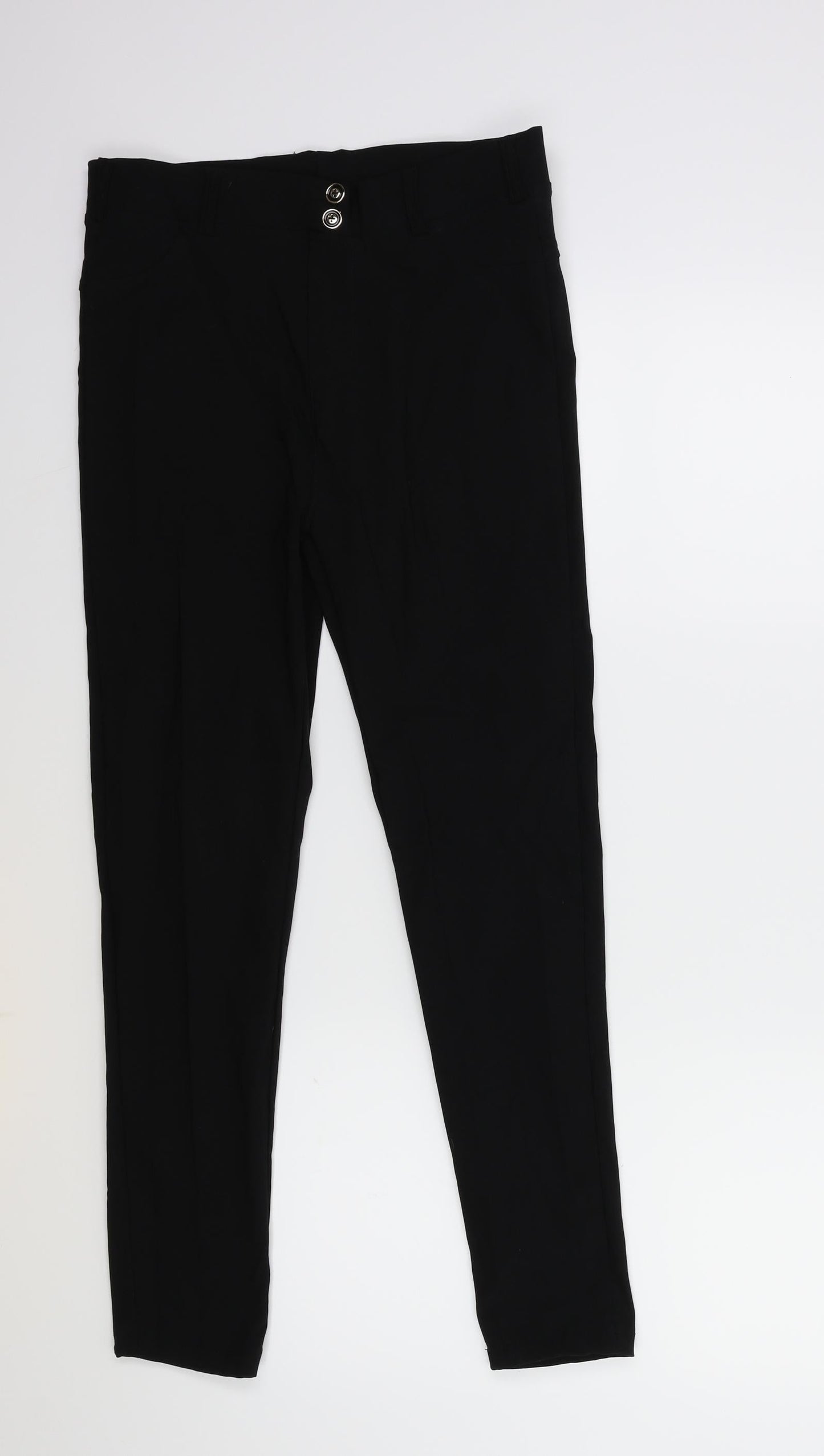 Preworn Womens Black   Snow Pants Trousers Size 28 in L26 in