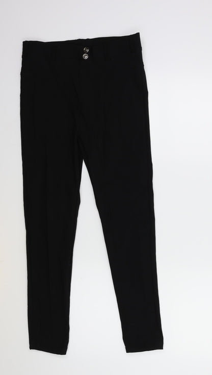 Preworn Womens Black   Snow Pants Trousers Size 28 in L26 in