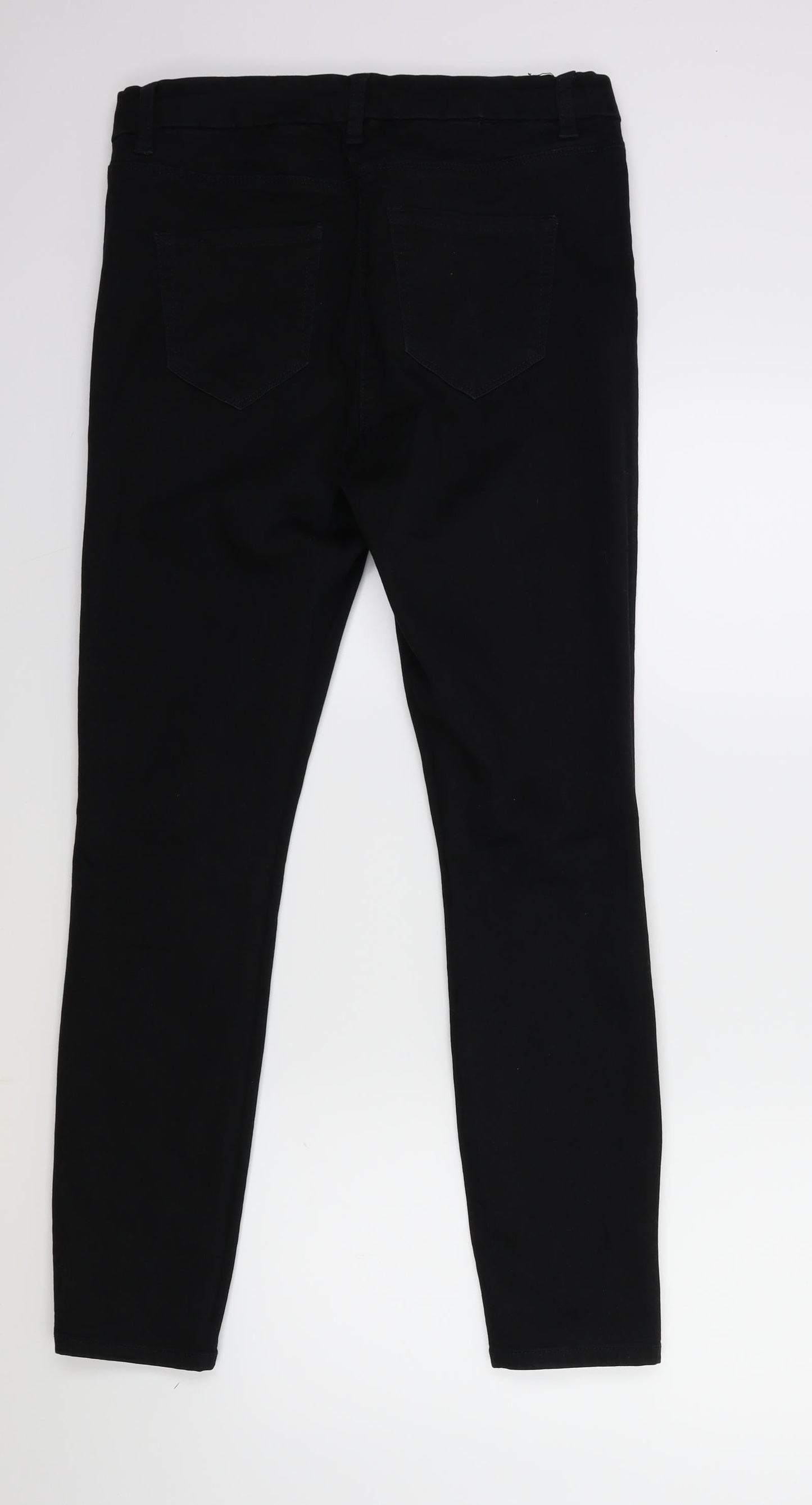 ext Womens Black  Denim Skinny Jeans Size 14 L28 in