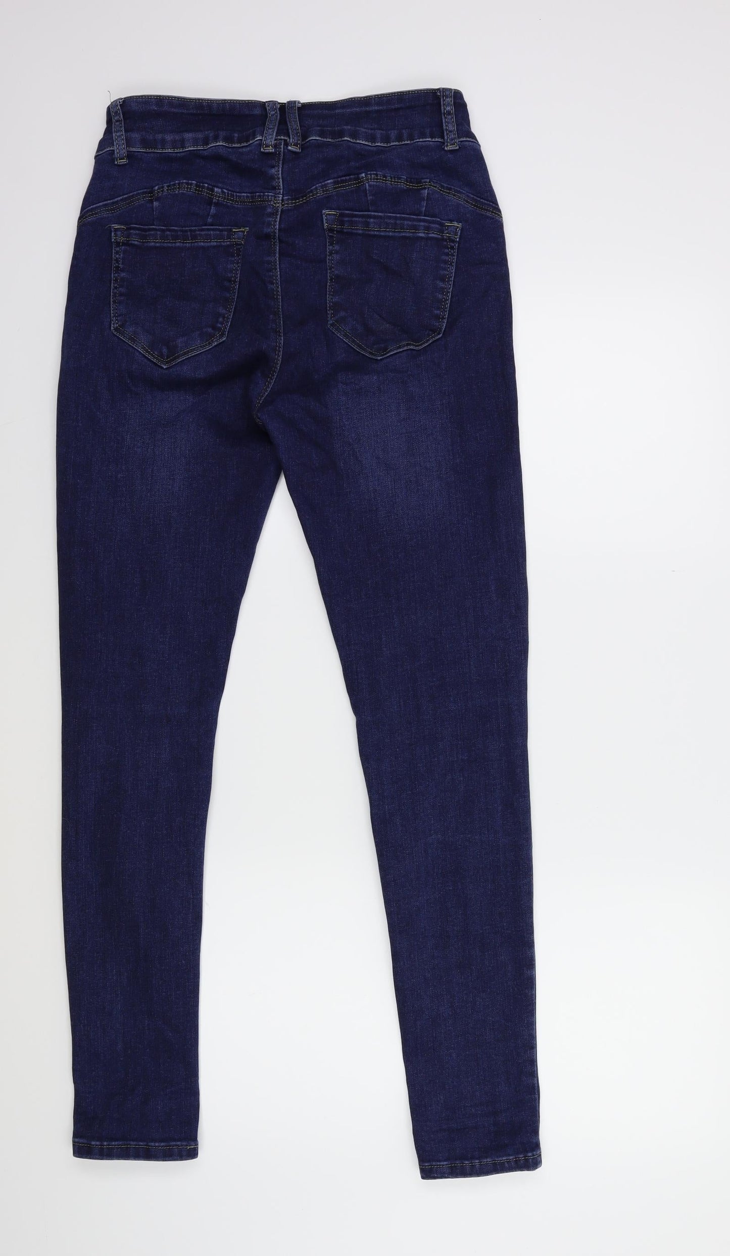 Zed Jeans Womens Black  Denim Skinny Jeans Size 12 L29 in